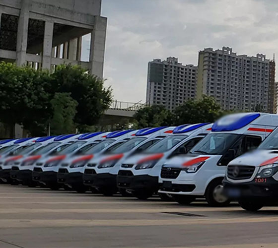 同江县服务车队展示