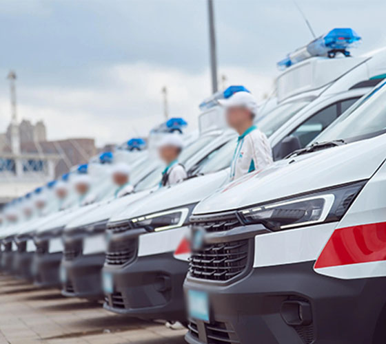 同江县服务车队展示